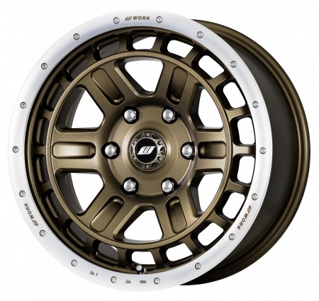 AHG BRONZE WITH MACHINED RIM [AHGRC] - 17 X 8.0 +20