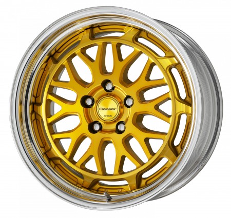 IMPERIAL GOLD [IPG] CENTRE DISK WITH POLISHED ANODIZED STEP RIM