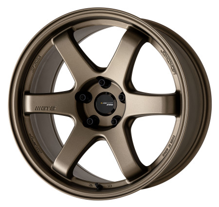 5-114.3 18x9.5 +22 AHG BRONZE [AHG] - FLAT CAP [OPTIONAL]