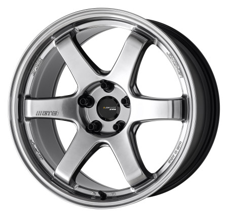 5-120 18x9.5 +38 GLIM SILVER [GTS] - FLAT CAP [OPTIONAL]